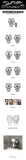 [PREORDER] : aespa - 2026 LIVE TOUR - SYNK: COMPLaeXITY - FANLIGHT CASE SET (B ver.) (SILVER)