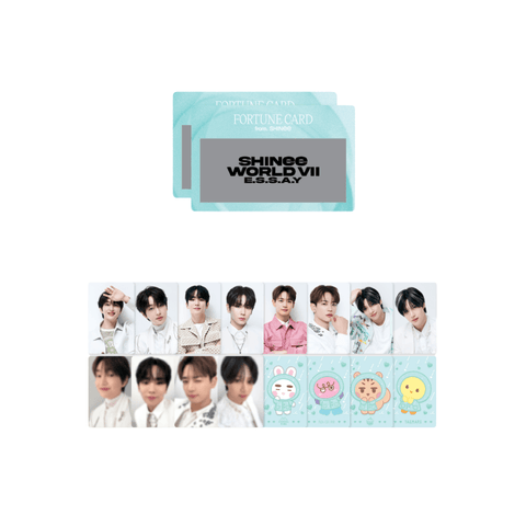 [PREORDER] : SHINee - SHINee WORLD Ⅶ E.S.S.A.Y - FORTUNE SCRATCH SET (RANDOM VER)