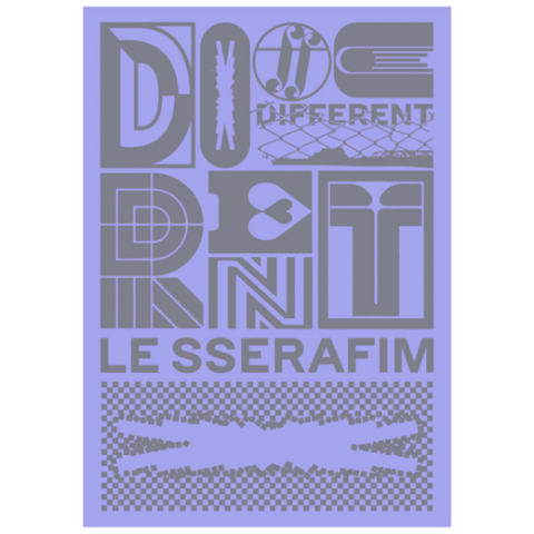 [PREORDER] : LE SSERAFIM - DIFFERENT (Limited - OFFBEAT CLOVE)