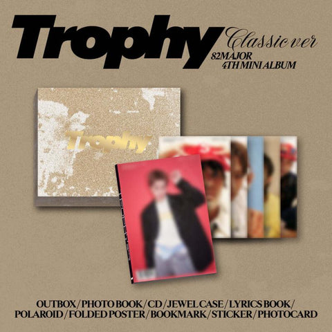 [PREORDER] : 82MAJOR - TROPHY (Classic ver.)