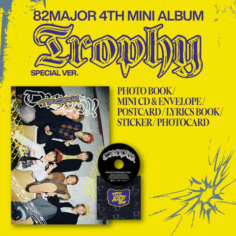[PREORDER] : 82MAJOR - TROPHY (Special ver.)