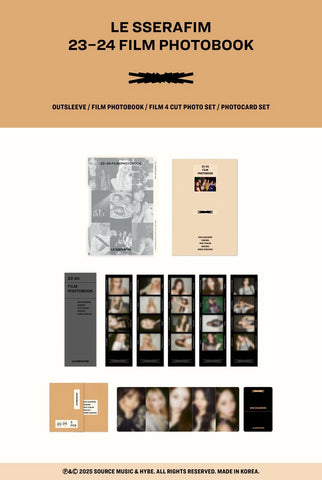 [PREORDER] : LE SSERAFIM - [23-24 FILM PHOTOBOOK]