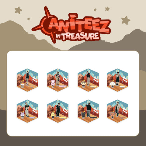 [PREORDER] : ATEEZ - [ANITEEZ IN TREASURE] ACRYLIC TREASURE STAND