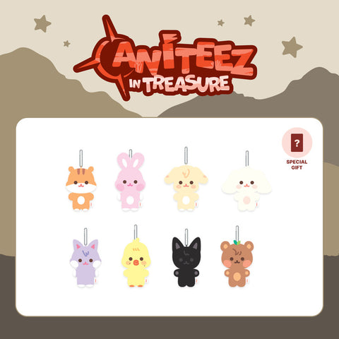 [PREORDER] : ATEEZ - [ANITEEZ IN TREASURE] FLAT-FUR PLUSH