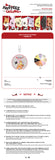 [PREORDER] : ATEEZ - [ANITEEZ IN THE CALLING] MD : ACRYLIC ROULETTE KEYRING