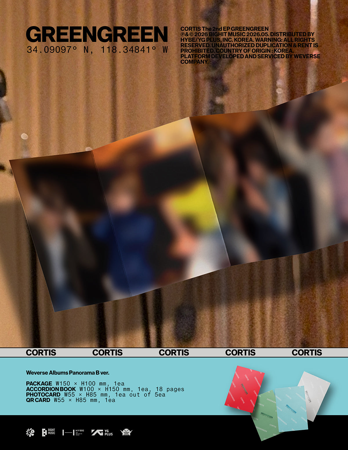 CORTIS - GREENGREEN (Weverse Albums ver.) – KYYO