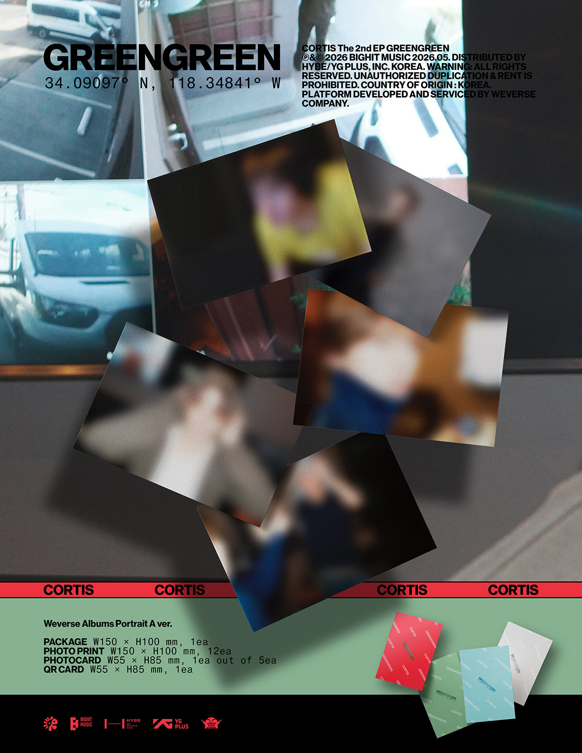 CORTIS - GREENGREEN (Weverse Albums ver.) – KYYO