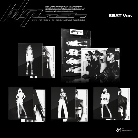 [PHOTOBOOK SLIGHTLY DAMAGED -20%] aespa - Whiplash (WINTER)(BEAT Ver.)