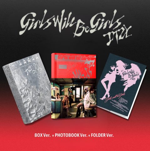 ITZY - Girls Will Be Girls (Photobook Ver. +Box Ver. + Folder Ver.)