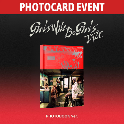[PHOTOCARD EVENT] ITZY - Girls Will Be Girls (Photobook Ver.)