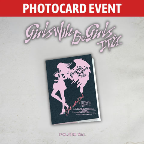 [PHOTOCARD EVENT] ITZY - Girls Will Be Girls (Folder Ver.)