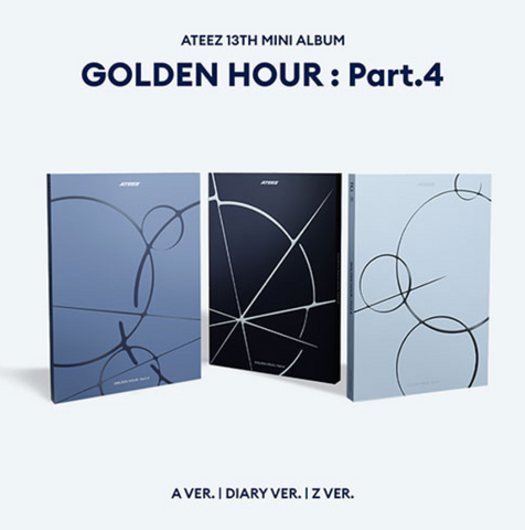 [PREORDER] : ATEEZ - GOLDEN HOUR : Part.4