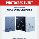 [PREORDER] : [PHOTOCARD EVENT] ATEEZ - GOLDEN HOUR : Part.4