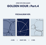 [PREORDER] : ATEEZ - GOLDEN HOUR : Part.4 (POCAALBUM VER.)