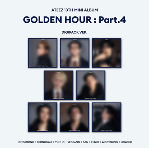 [PREORDER] : ATEEZ - GOLDEN HOUR : Part.4 (DIGIPACK VER.)