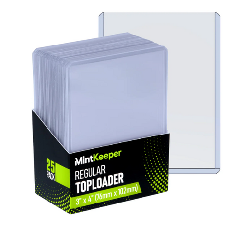Photocards Top Loader 3" X 4" Set of 25 pcs - Mint Keeper
