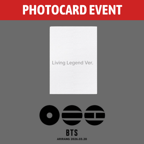 [PREORDER] : [PHOTOCARD EVENT] BTS - ARIRANG (Living Legend Ver.)