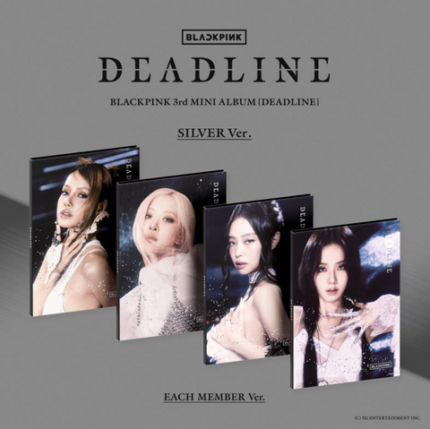 [PREORDER] : BLACKPINK - DEADLINE (SILVER Ver.)
