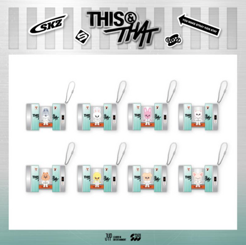 [PREORDER] : Stray Kids - [THIS & THAT] POP-UP STORE MD : SKZOO CAPSULE ACRYLIC KEYRING