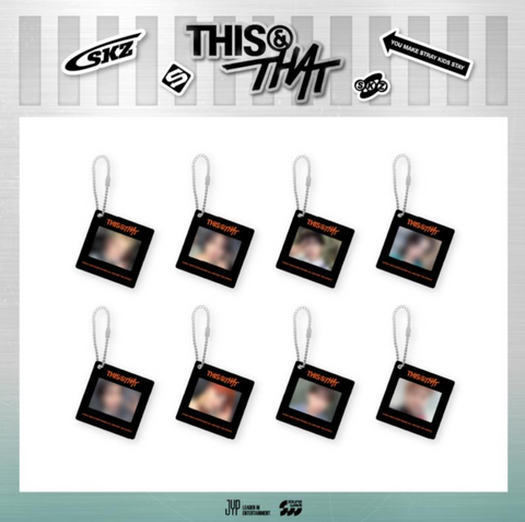 [PREORDER] : Stray Kids - [THIS & THAT] POP-UP STORE MD : PHOTO KEYRING