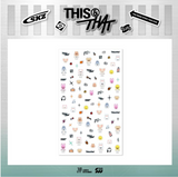 [PREORDER] : Stray Kids - [THIS & THAT] POP-UP STORE MD : SKZOO MICRO STICKER