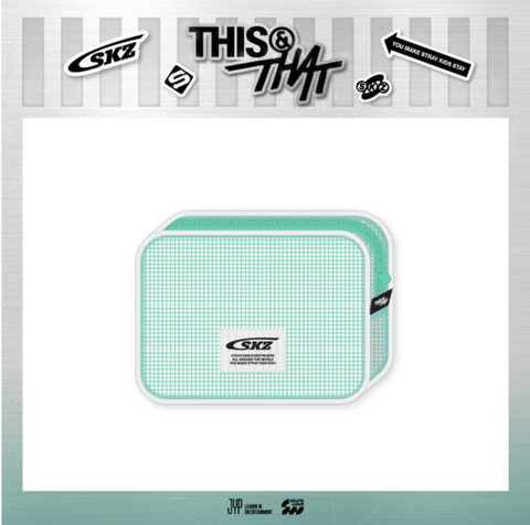 [PREORDER] : Stray Kids - [THIS & THAT] POP-UP STORE MD : MESH POUCH