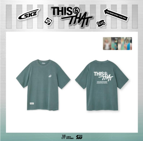[PREORDER] : Stray Kids - [THIS & THAT] POP-UP STORE MD : T-SHIRT