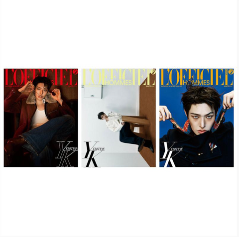 [PREORDER] :  MINGI (ATEEZ) - L'OFFICIEL HOMMES KOREA (Autumn/Winter 2026)