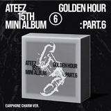 [PREORDER] :  ATEEZ - GOLDEN HOUR : Part.6 (EARPHONE CHARM Ver.)