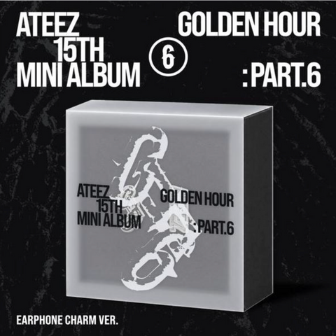[PREORDER] :  ATEEZ - GOLDEN HOUR : Part.6 (EARPHONE CHARM Ver.)