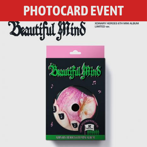 [PREORDER] : Xdinary Heroes - Beautiful Mind (Limited ver.) (Photocard Event)
