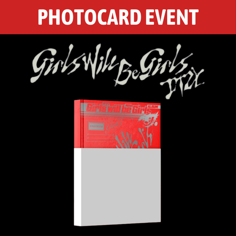 [PREORDER] : [PHOTOCARD EVENT] ITZY - Girls Will Be Girls (Photobook Ver.)