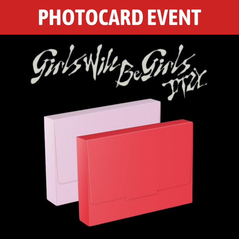 [PREORDER] : [PHOTOCARD EVENT] ITZY - Girls Will Be Girls (Platform Ver.)
