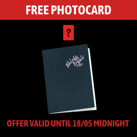 [PREORDER] : [SPECIAL PREORDER OFFER] ITZY - Girls Will Be Girls (Folder Ver.) + 1 FREE Photocard