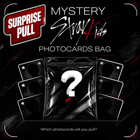 STRAY KIDS OFFICIAL MYSTERY PHOTOCARDS BAG