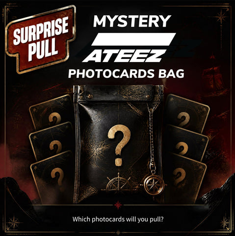 ATEEZ OFFICIAL MYSTERY PHOTOCARDS BAG