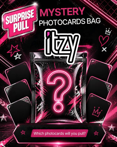 ITZY OFFICIAL MYSTERY PHOTOCARDS BAG