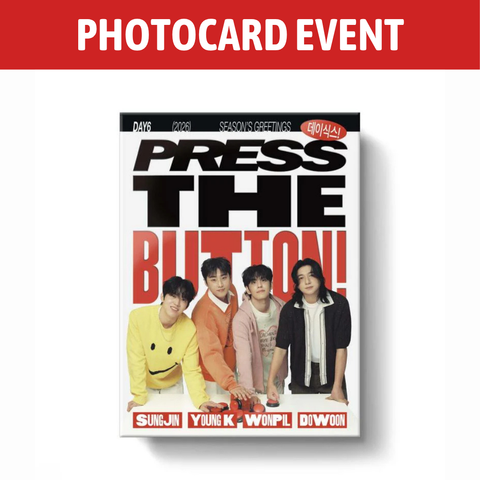 [PREORDER] : [PHOTOCARD EVENT] Day6 - 2026 SEASON'S GREETINGS [Press The Button]