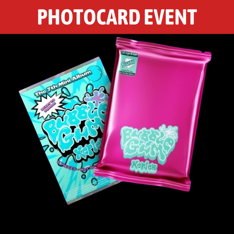 [PREORDER] : [PHOTOCARD EVENT] Kep1er - The 7th Mini Album [BUBBLE GUM] (BUBBLE ver. / GUM ver.)