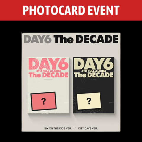 [PREORDER] : [PHOTOCARD EVENT] DAY6 - The DECADE
