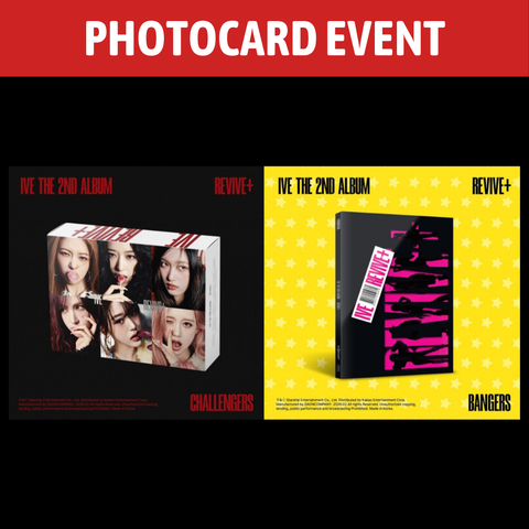 [PREORDER] : [PHOTOCARD EVENT] IVE - REVIVE+