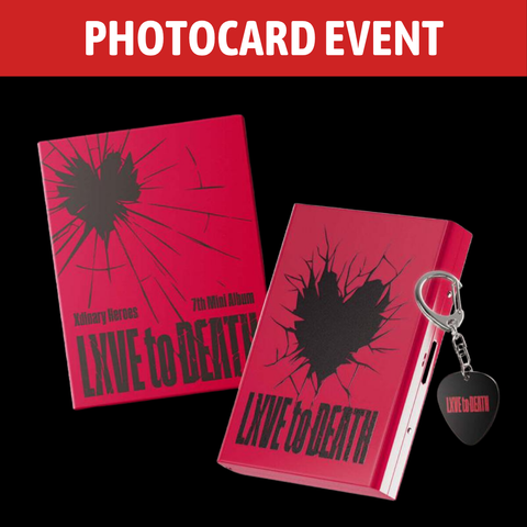 [PREORDER] : [PHOTOCARD EVENT] Xdinary Heroes - LXVE to DEATH (Tin Case ver.)