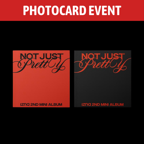 [PREORDER] : [PHOTOCARD EVENT] izna - Not Just Pretty (PHOTOBOOK Version) (*FREE POSTER)