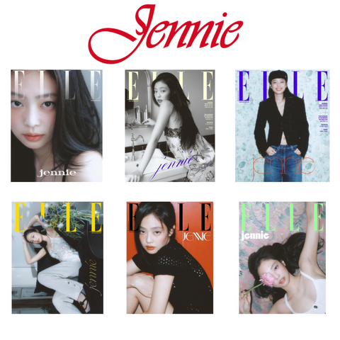 [PREORDER] : JENNIE (BLACKPINK) - ELLE KOREA SPECIAL (August 2025)