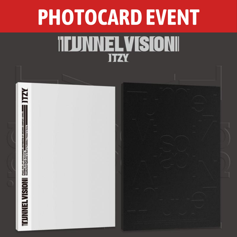 [PREORDER] : [PHOTOCARD EVENT] ITZY - TUNNEL VISION (Photobook Ver.)