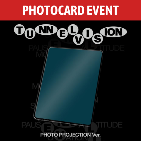[PREORDER] : [PHOTOCARD EVENT] ITZY - TUNNEL VISION (PHOTO PROJECTION Ver.)