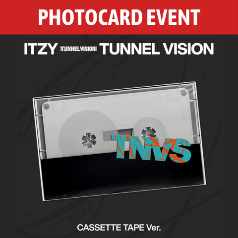 [PREORDER] : [PHOTOCARD EVENT] ITZY - TUNNEL VISION (Cassette Tape Ver.)