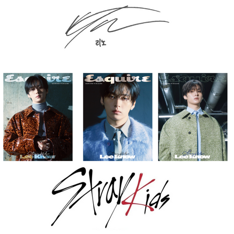 [PREORDER] : Esquire - 2025. 08 (Cover. Stray Kids LEE KNOW)