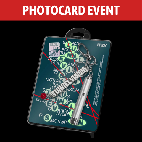 [PREORDER] : [PHOTOCARD EVENT] ITZY - TUNNEL VISION (PHOTO PROJECTION Ver.)