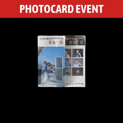 [PREORDER] : [PHOTOCARD EVENT] CORTIS - COLOR OUTSIDE THE LINES (Weverse Albums ver.)